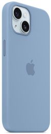 купить Чехол для смартфона Apple iPhone 15 Silicone MagSafe Winter Blue MT0Y3 в Кишинёве 