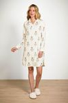 купить Домашний текстиль Pip Studio 51.503.687 Daaltje Long Sleeve Nightdress Tanaka White XL White в Кишинёве 