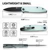 купить Нож походный Sencut S22019-2 Bocll II, G10 natural, Liner Lock в Кишинёве 