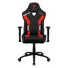 Gaming Chair ThunderX3 TC3 Black/Ember Red, User max load up to 150kg / height 165-185cm 