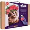 cumpără Set de creație Okto 30010 3D Pictură pe numere cu plastilină ușoară 30×40сm, Pisicuță frumoasă în Chișinău 