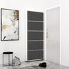 купить Полка для обуви Mobildor-Lux Leo Slim 60x16x203H cm White/Anthracite в Кишинёве 