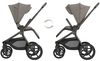 cumpără Сărucior pentru copii Kikka Boo 31001020170 Carucior 2in1 Goya Platinum Mocca în Chișinău 