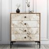 купить Комод Trendy Lizbon 538-Nuc, Alb 76x90x40cm (GTR001658) в Кишинёве 