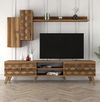 cumpără Set mobilă living Trendy Clasa S, Nuc 180x44x35cm în Chișinău 