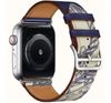 cumpără Curea VPG Rhea Series Real Leather iWatch Strap 38/40/41mm Blue în Chișinău 