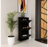 cumpără Raft pentru încălțăminte Trendy 3 Piece Metal-Black, 50x103x15cm în Chișinău 