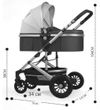 cumpără Сărucior pentru copii 4Play AT81 Golden Blue în Chișinău 