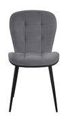купить Стул Interdepo GIO, Dark Grey Velour в Кишинёве 