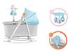 купить Детское кресло-качалка KinderKraft 5в1 Unimo Light Blue/Gray в Кишинёве 