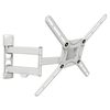 Wall Mount Barkan ''3400W'' White 29"-65" Full Motion, max.40kg, VESA mm: up to 400x400mm 