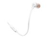 купить JBL T110 White In-Ear Headphones, 20Hz–20kHz, Microphone, Remote, Cable, JBLT110WHT (casti cu microfon cu fir JBL / проводные наушники с микрофоном JBL) в Кишинёве 