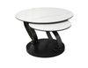 купить Журнальный столик Deco Dion Matte White Marble + Dark Bronze в Кишинёве 