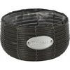 cumpără Ghiveci pentru flori ProGarden 50741.2 Ghiveci p/u flori D25cm, H14cm, ratan, grafit în Chișinău 