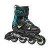 cumpără Role Rollerblade 86B0751520NG02 Microblade XT, 33-36.5, Nero/Verde Petrolio în Chișinău 
