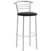 купить Барный стул Nowystyl Marco hoker chrome (BOX-2) (V-4) black в Кишинёве 