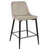 купить Барный стул Deco Clasic Small Beige HLR7+Black Legs в Кишинёве 