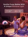 cumpără Lampă de veghe Momcozy WN010-WG12BA-A Lampa de veghe cu sunete Rainbow Grey în Chișinău 