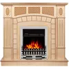 купить Камин электрический ArtFlame Amsterdam wood & Galileo silver в Кишинёве 
