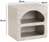 купить Тумбочка Trendy Lorin-Travertine, 50x50x40cm в Кишинёве 