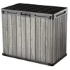 cumpără Căsuţă de grădină Keter 57684 Deco SIO Darwin 1150L, 141x82x120cm, gri în Chișinău 