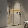 купить Перегородка для душевой кабины Ravak Shower door Roll 120x195 Black transparent RODP2-120 (X08VG0300Z1) в Кишинёве 