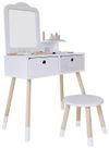 купить Набор детской мебели Richi (63406) Masa pentru machiaj din lemn cu scaunel в Кишинёве 