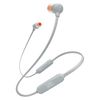 cumpără JBL Tune T110BT Grey Bluetooth Wireless In-Ear Headphones, 20Hz-20kHz, 16 Ohms, 96dB, Microphone, Remote, BT4.0, 120 mAh Lithium-Ion Polymer up to 6 hours, JBLT110BTGRY (casti cu microfon fara fir JBL / беспроводные наушники с микрофоном JBL) în Chișinău 