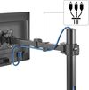 cumpără Accesoriu PC Hama 220900 Monitor Mount, Height-adjustable, Swivel / Tilt, 13" - 35", black în Chișinău 