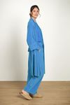 купить Домашний текстиль Pip Studio 51.510.980 Naomi Kimono Velvet Blue L Blue в Кишинёве 