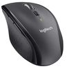 Wireless Mouse Logitech M705, Laser 1000 dpi, 7 buttons, Ergonomic, 2xAA, Black 