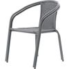 cumpără Mobilier pentru grădină Chomik Комплект садовой мебели Bistro серый-стол/NEO5252/+2 стула /NEO6983/ Серый în Chișinău 