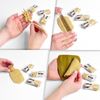 купить Набор для творчества Okto 10024 Plastilină aerată Air Clay Colours, 10buc, bej, mărimea S в Кишинёве 