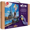 cumpără Set de creație Okto 30013 3D Pictură pe numere cu plastilină ușoară 30×40сm, Salutări din Paris în Chișinău 