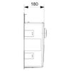 купить Мойка кухонная Reginox R40461 New York 40x40 Tapwing в Кишинёве 