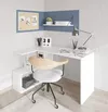 cumpără Masă de birou Trendy Gelincik, Alb, 130x74x94cm în Chișinău 