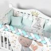 купить Детское постельное белье PernaMea Set lenjerie 8 piese Cosita Iepuras Turcoaz (PM.105897/2) в Кишинёве 