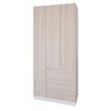 купить Шкаф Smartex (15860) N15 100cm Alb+St.Deschis в Кишинёве 