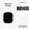 купить Смарт часы Apple Watch Ultra 2 GPS + Cellular, 49mm Blue Alpine - Large MREQ3 в Кишинёве 