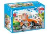 cumpără Set de construcție Playmobil PM70049 City Life Ambulance with Light and Sound Multi-Coloured în Chișinău 