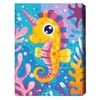 cumpără Tablou pe numere BrushMe KBS0156FC 30x40 сm (fără cutie) Unicornul de mare în Chișinău 