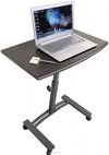 cumpără Tabel laptop Tatkraft "Salute", pe roți, culoare: negru, 60 x 40 x 52-84 cm 13353 în Chișinău 