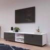 купить Тумба напольная для TV Mobildor-Lux ZEN (200x35x38H cm) PAL 8681, MDF SL-09 в Кишинёве 