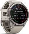 купить Смарт часы Garmin Fenix 9 Pro, 43mm,Ti, FogGry/DkSdsn band (010-04335-86) в Кишинёве 