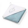 Полотенце с капюшоном Babyono Frotte Blue 85x85 см 