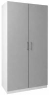 купить Шкаф Mashtab 12243 FLEXO M2 alb uși gri 1000x530x2200 в Кишинёве 