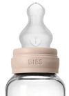 купить Поильник BIBS 50191244 Biberon din sticla anticolici Blush cu tetina din silicon 0+ luni, 120ml в Кишинёве 