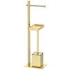 cumpără Perie WC Gappo G906-3 Satin Gold în Chișinău 