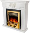 купить Камин электрический ArtFlame Auren & Galileo Gold, 950x930x270mm, Alb в Кишинёве 