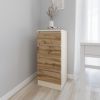 купить Комод Smartex (16018) Т1 50cm Ivory+Stejar Inchis в Кишинёве 